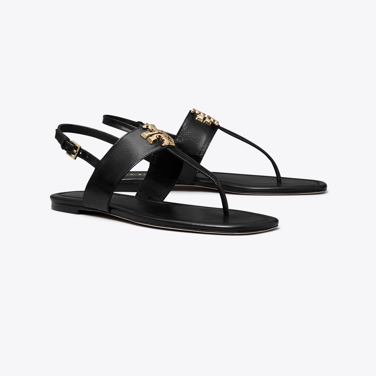 Tory Burch☆Eleanor/ レオパードプリント ベルベットサンダル♪ Eleanor T-Strap Sandal: Women's Shoes | Sandals | Tory Burch EU