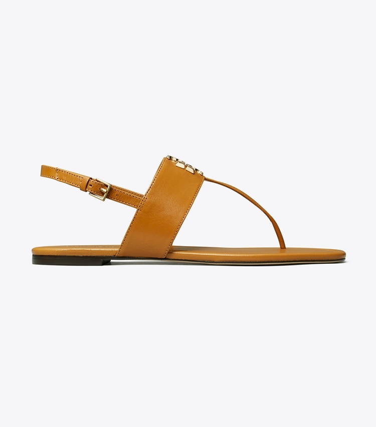 Tory Burch designer sandals Eleanor T-Strap Sandal in CARAMEL CORN side