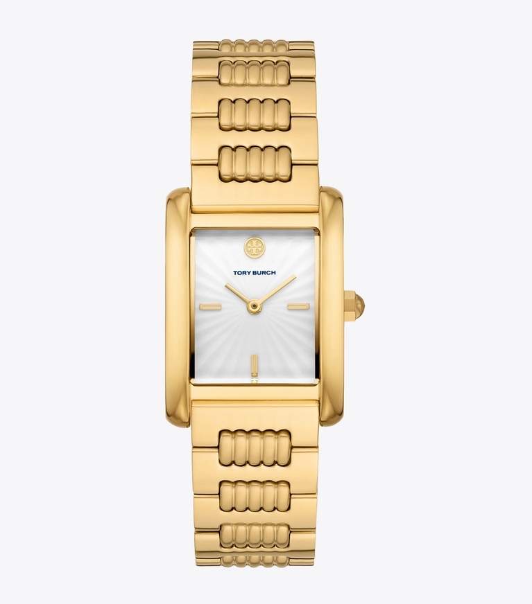 Eleanor Watch Gold Tone Stainless Steel 25 x 36 MM Women s