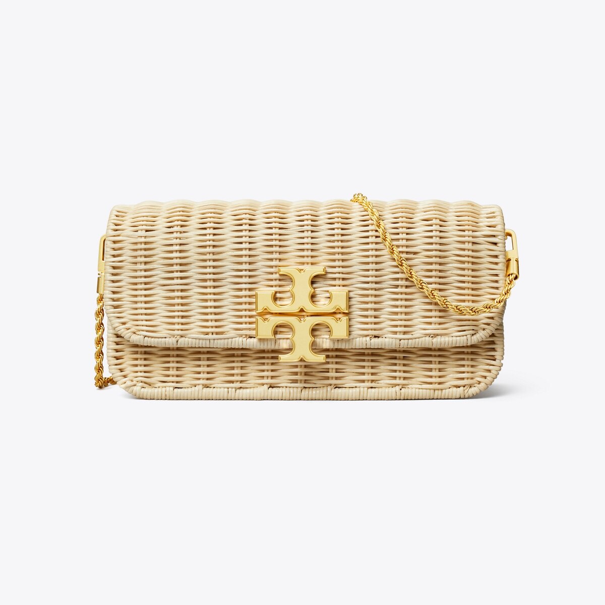 Tory Burch Kendrick Purple Satin on sale Clutch