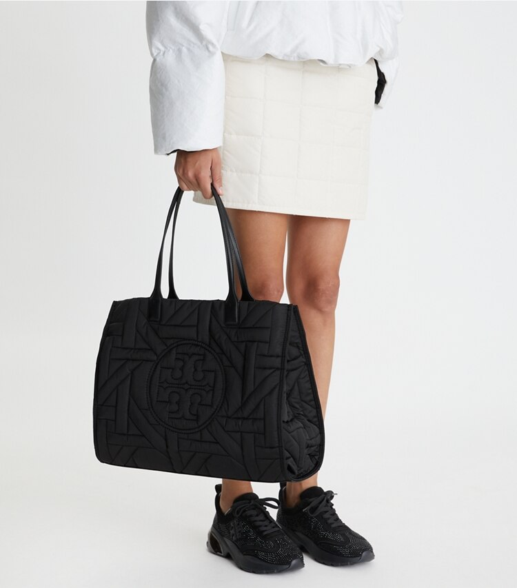 Ella Basketweave Tote: Women's Handbags | Tote Bags | Tory Burch UK