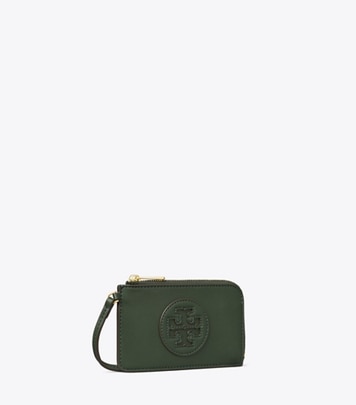 【TORY BURCH】キラ ダイヤモンドキルト ジップカードケース*3色 キラ チャーム ダイヤモンドキルト ジップカードケース