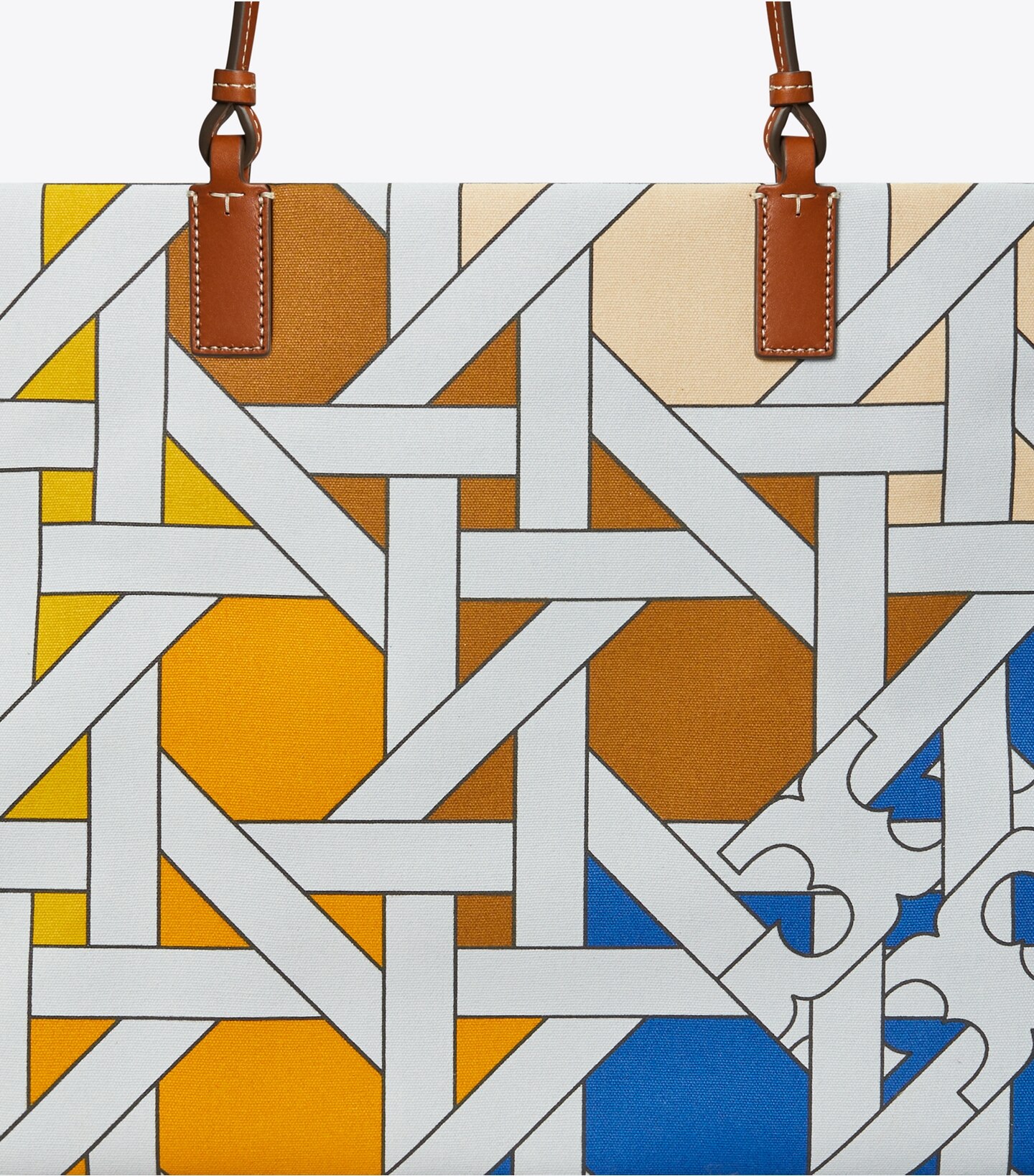 Ella Canvas Basketweave Tote
