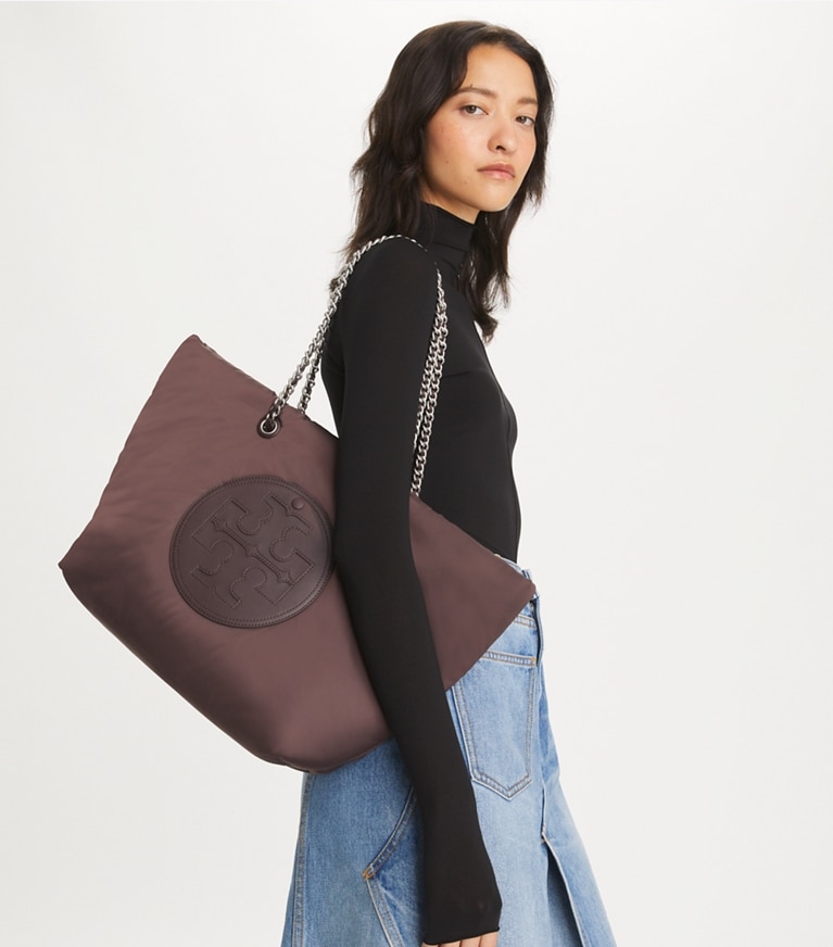 Ella Chain Soft Tote: Women's Designer Tote Bags | Tory Burch