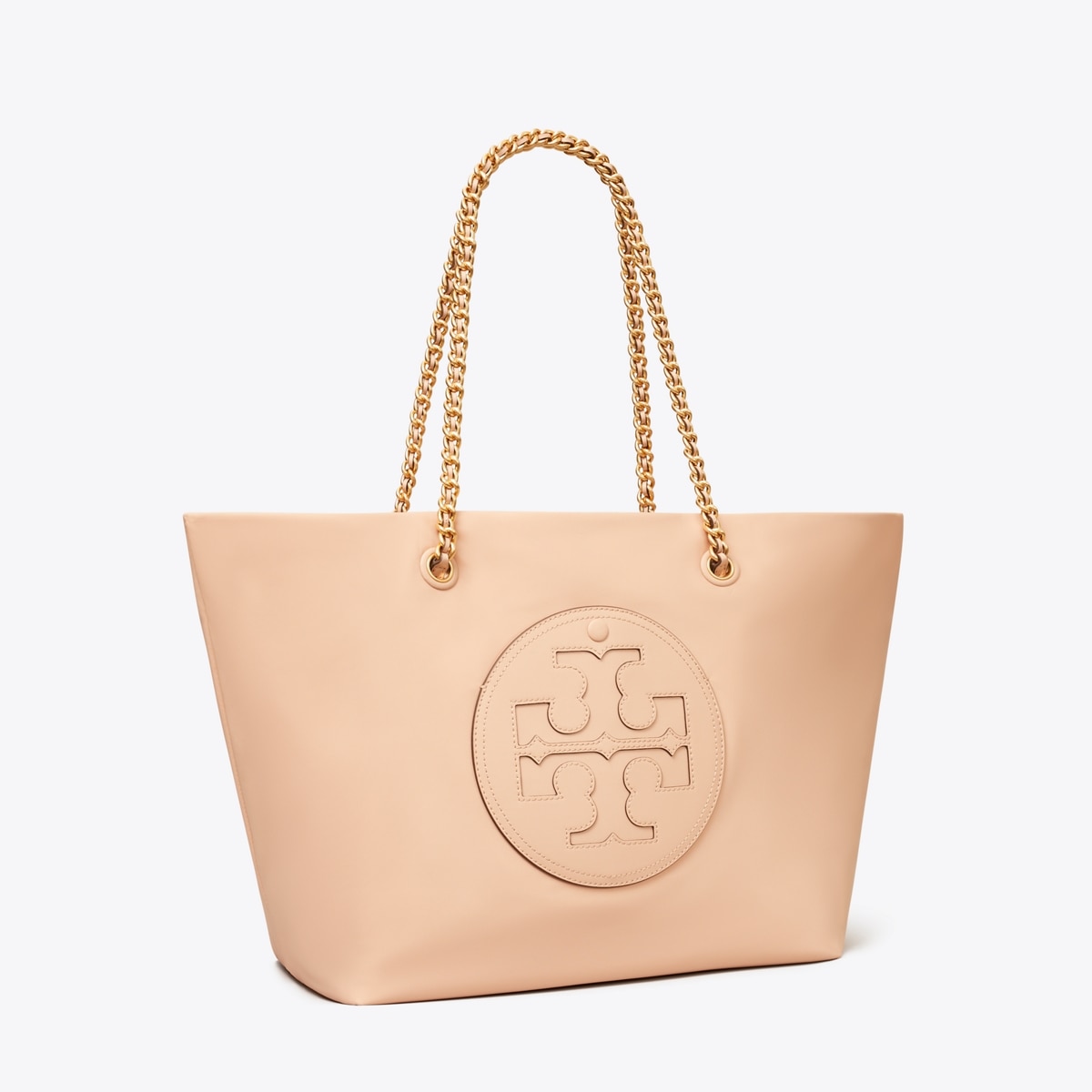 Tory Burch store Ella Patch Tote Bag Huge logo purse charm