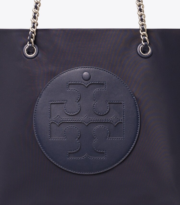 Tory Burch designer トートバッグ エラ チェーン トート in Tory Navy ディテール