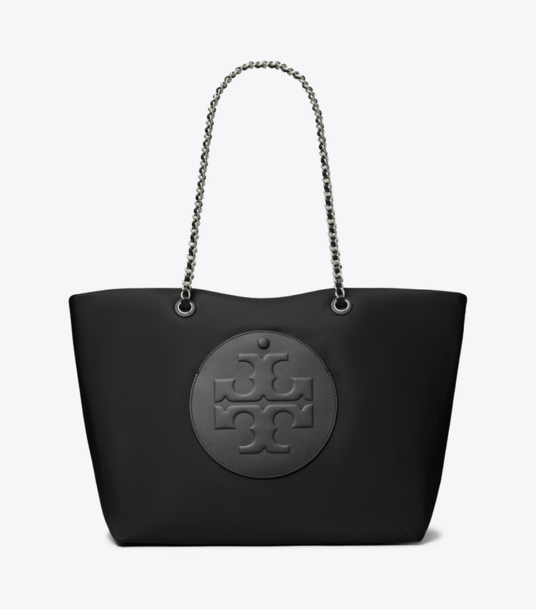 Tory Burch designer トートバッグ エラ チェーン トートバッグ in Black front