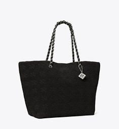 Ella Chain Tote: Women's Designer Tote Bags | Tory Burch