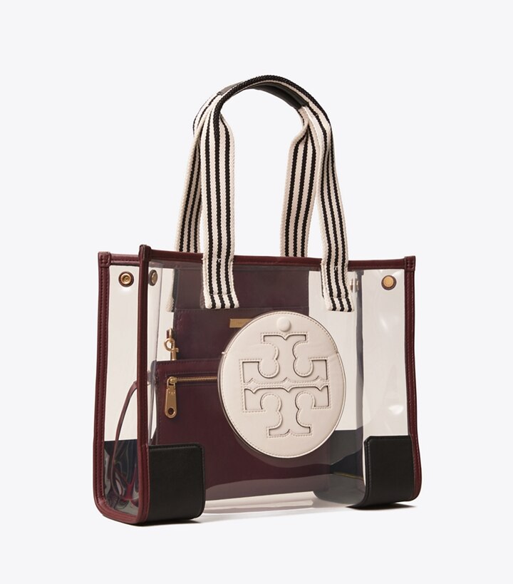 tory burch clear beach bag