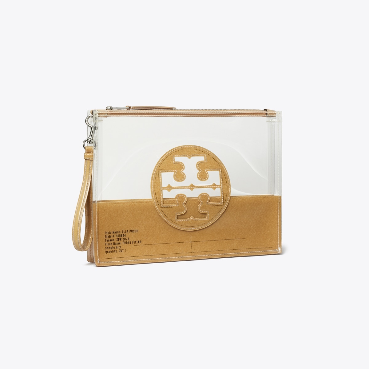 Ella Clear Pouch: Women's Designer Wristlets | Tory Burch