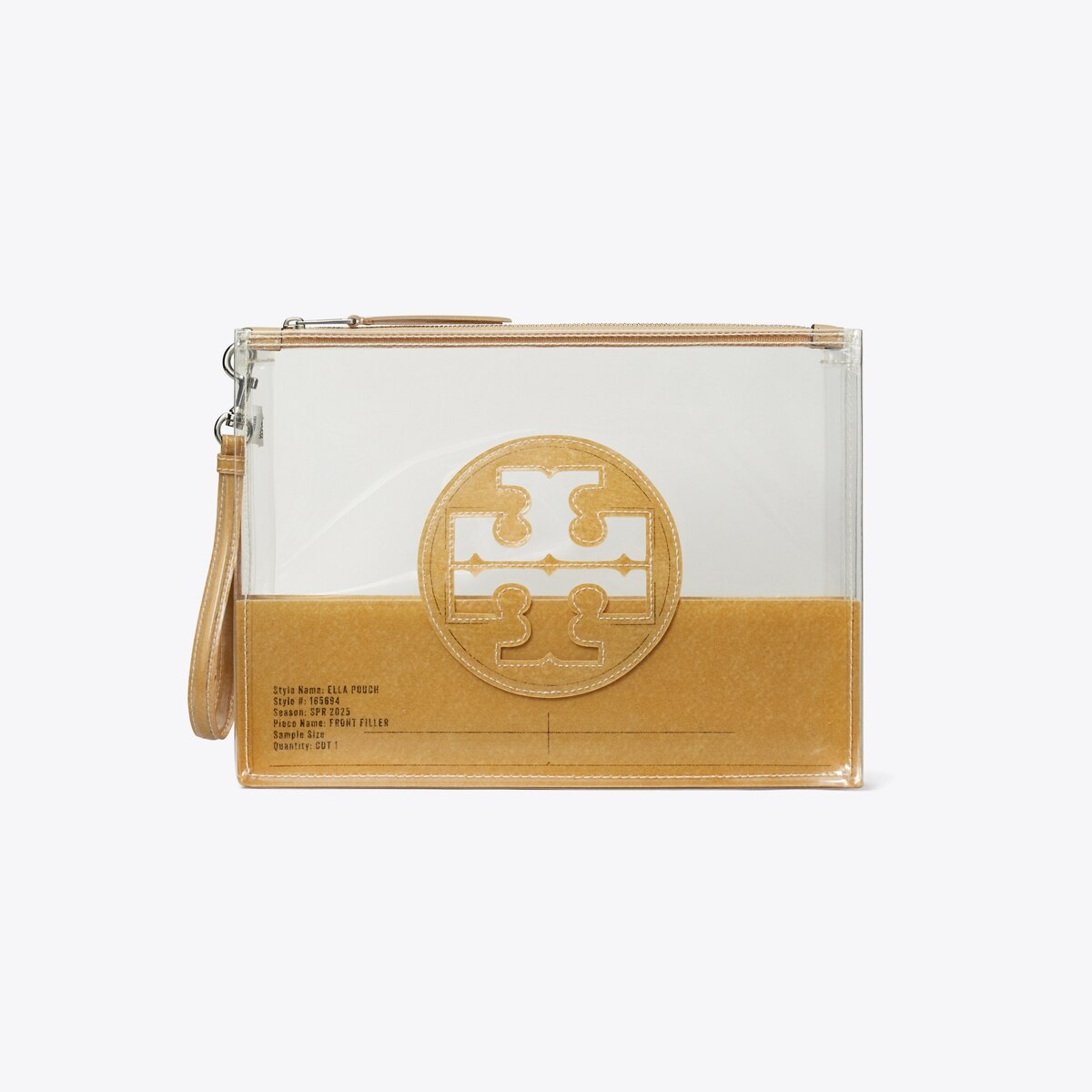 Ella Clear Pouch: Women's Designer Wristlets | Tory Burch