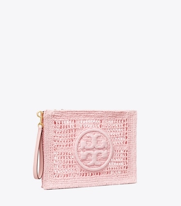 Tory Burch designer リストレット エラ クロシェポーチ in Rosette angle