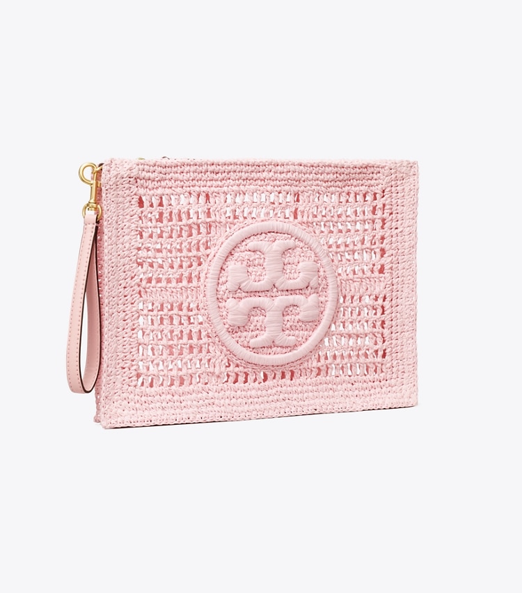 Tory Burch designer リストレット エラ クロシェポーチ in Rosette angle