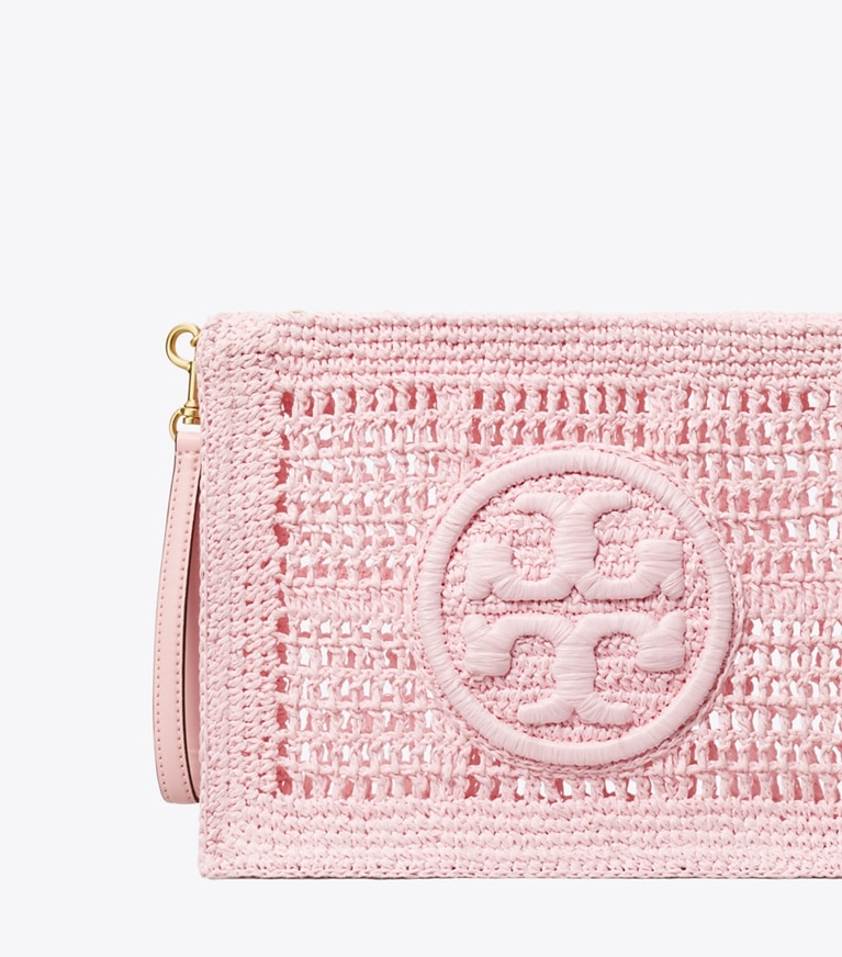 Tory Burch designer リストレット エラ クロシェポーチ in Rosette angle