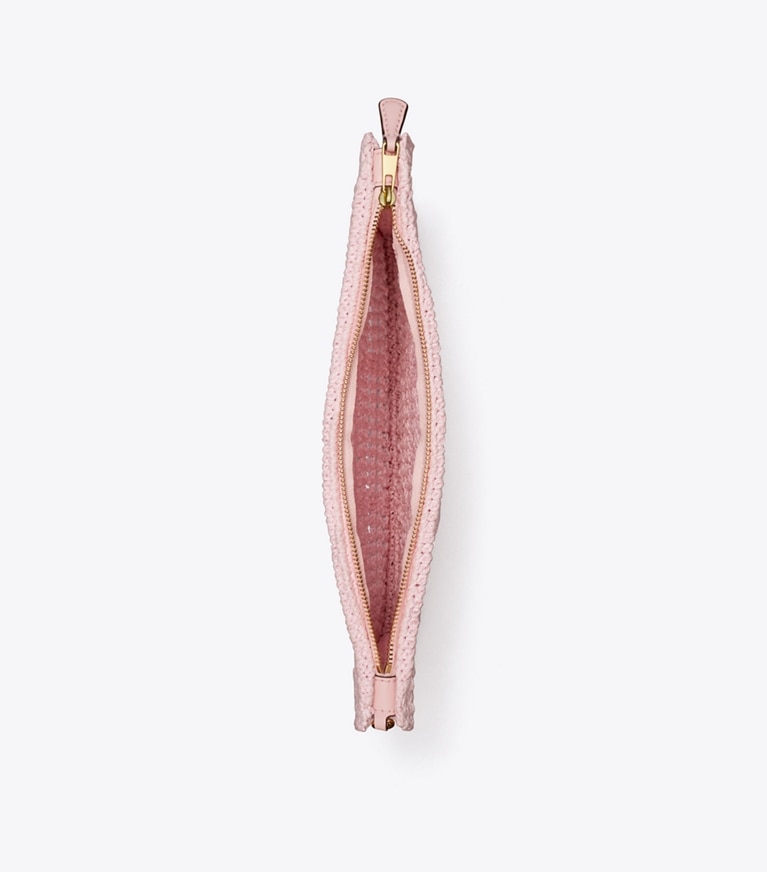 Tory Burch designer リストレット エラ クロシェポーチ in Rosette angle