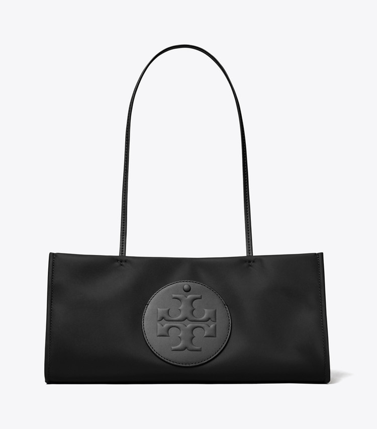 Tory Burch designer tote bags Ella East-West Tote in Black front