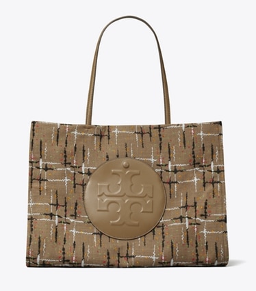 Tory Burch designer tote bags Ella Embellished Tote in Multi front