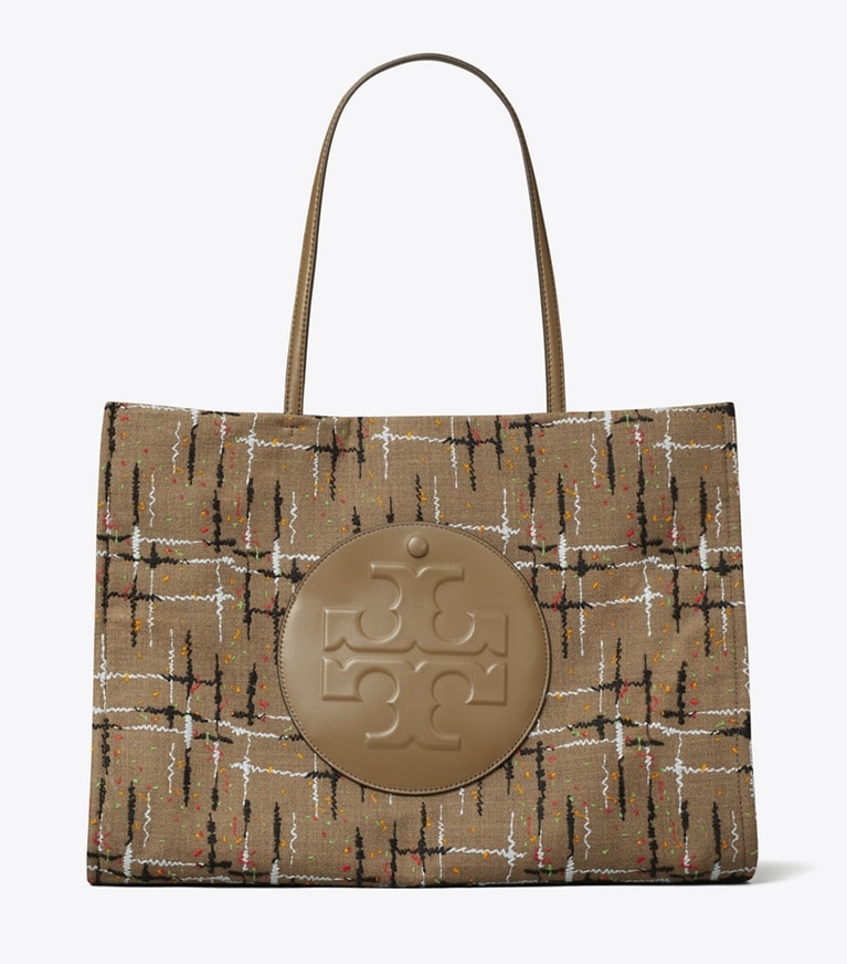 Tory Burch designer tote bags Ella Embellished Tote in Multi angle