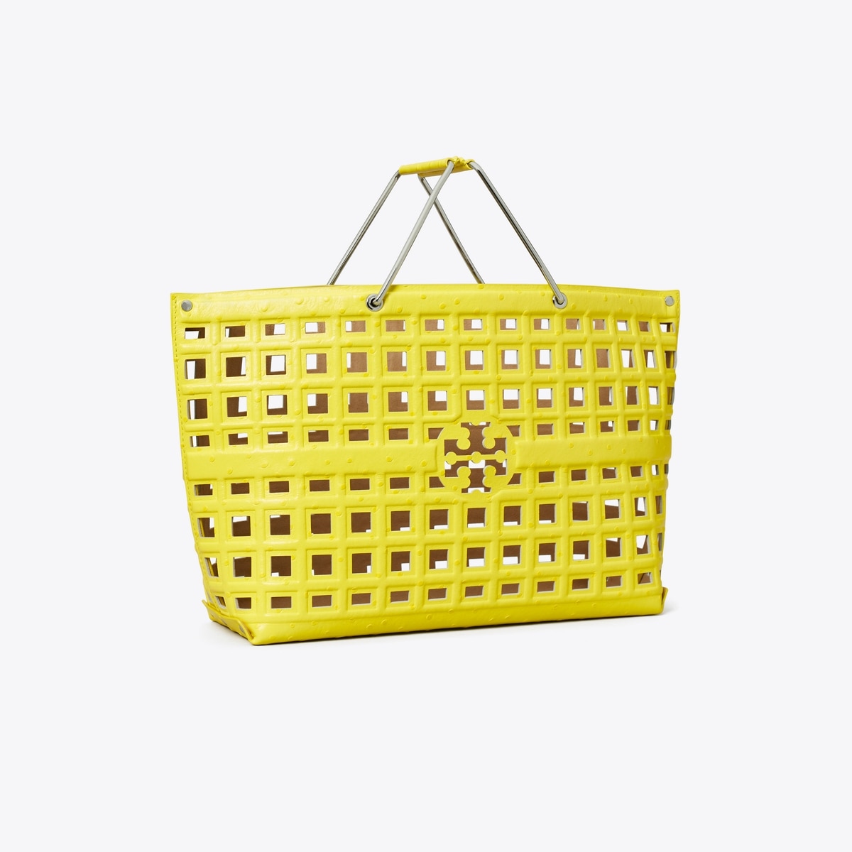 Ella Embossed Market Tote: Women's Designer Tote Bags | Tory