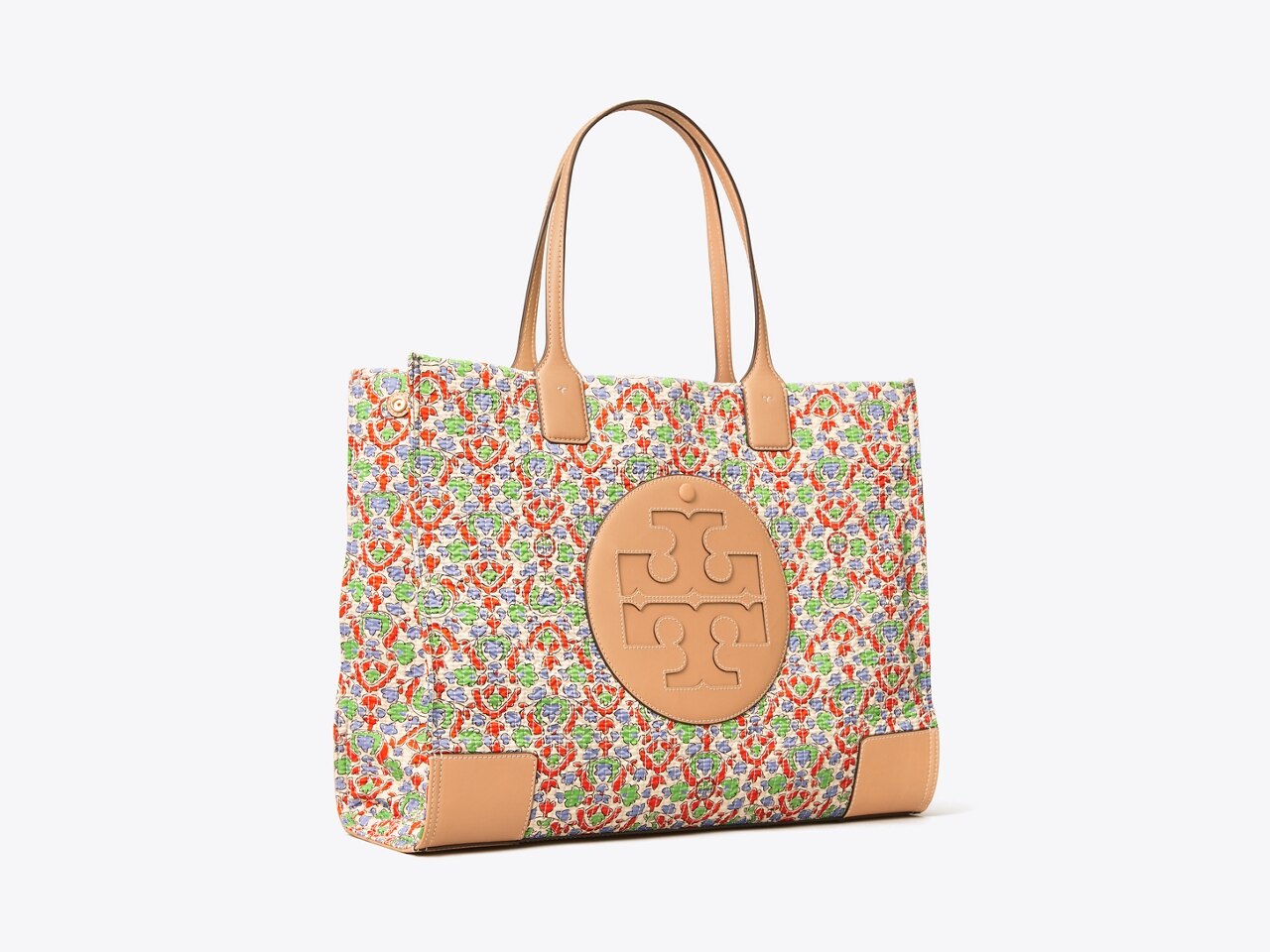 Tory burch best sale floral ella tote