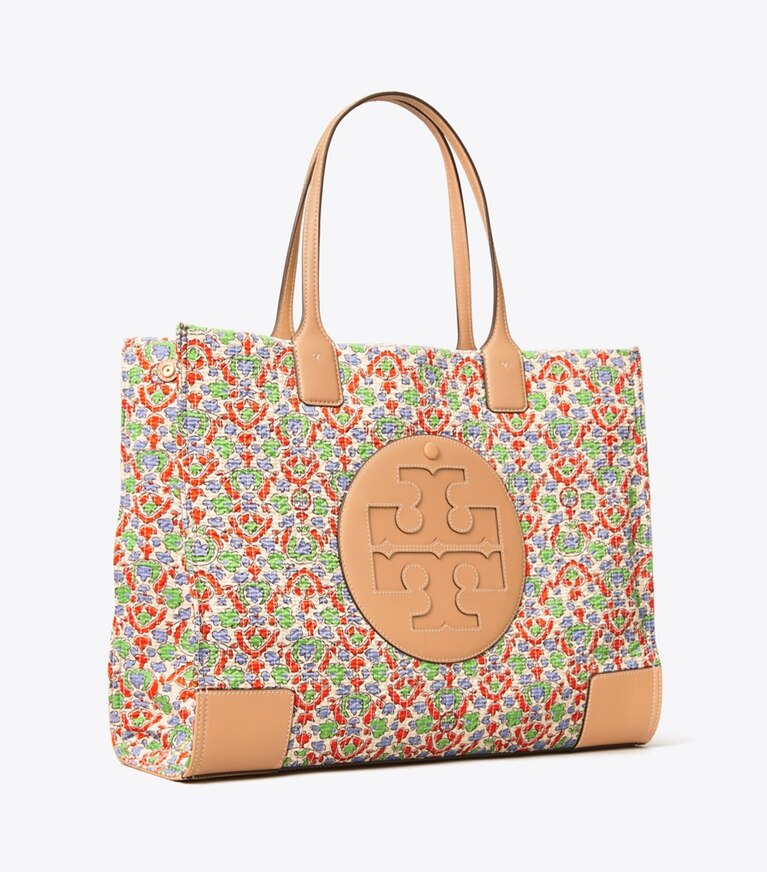 Ella Floral Quilted Tote Bag Women s Designer Tote Bags Tory Burch