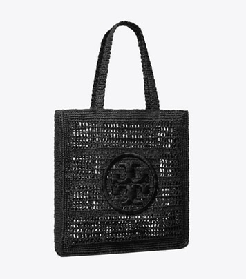 TORY BURCH/チェーン トートバッグ/ブラック Ella Chain Zip Tote: Women's Designer Tote Bags | Tory Burch