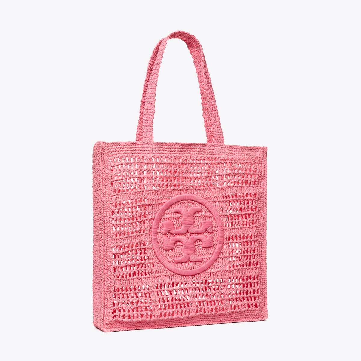 TORY BURCH トリーバーチ エラ ラフィアトートバッグ新品未使用-