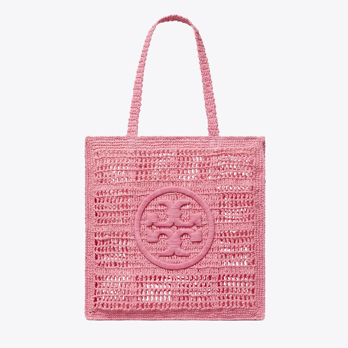 大人気【TORY BURCH】アイコニックなELLA HAND-CROCHETED TOTE Small Ella Hand-Crocheted Tote: Women's Handbags | Tote Bags
