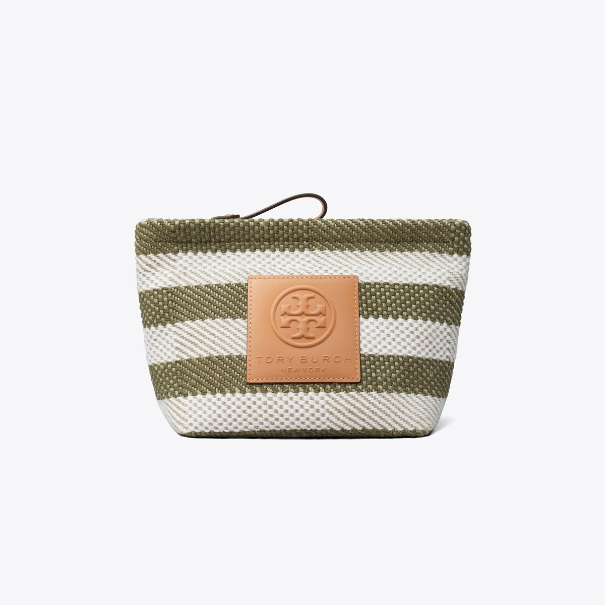 Ella Market Stripe Cosmetic Case: Women's Designer Cosmetic