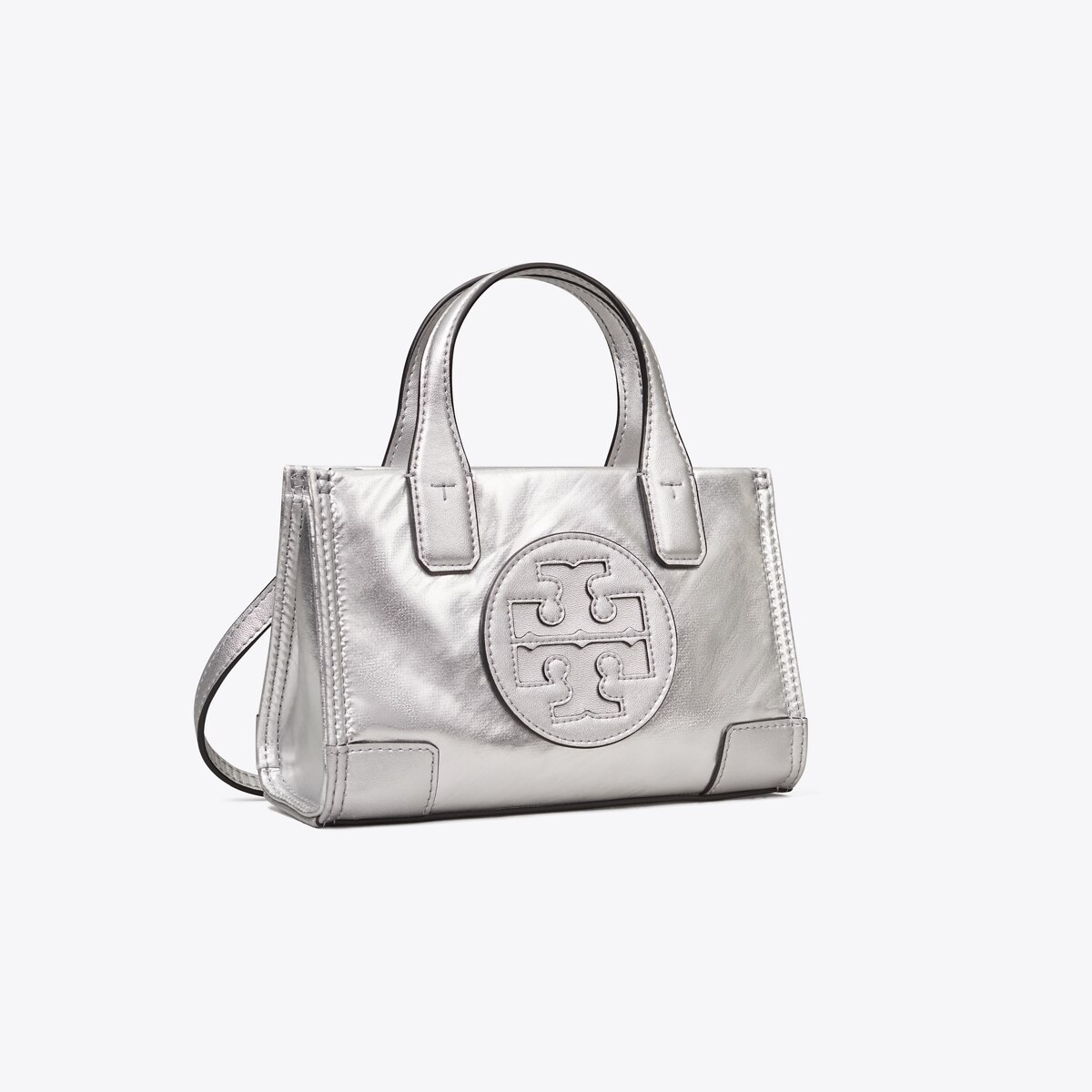 Ella Metallic Micro Tote: Women's Designer Crossbody Bags | Tory Burch