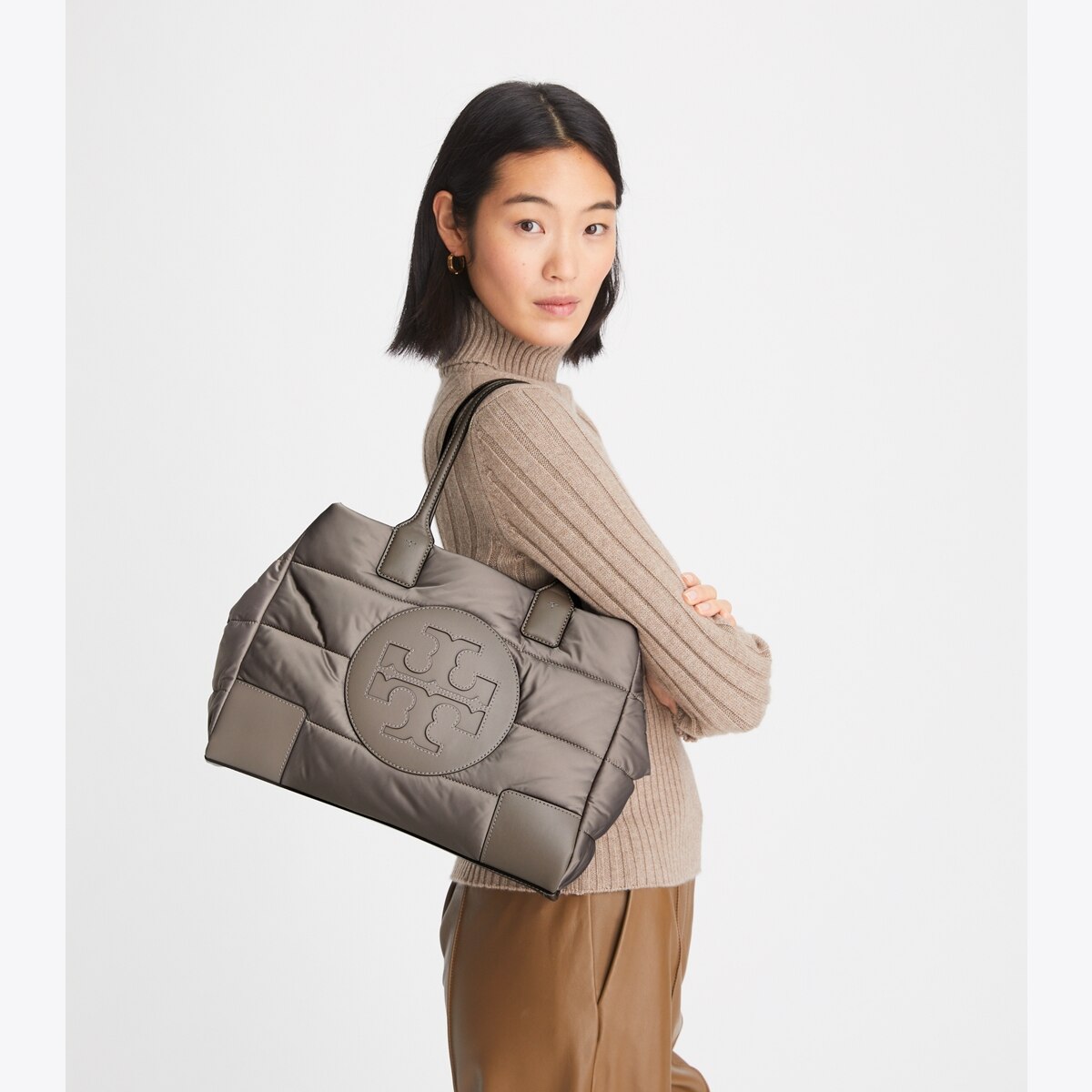 Ella Mini Puffer Tote: Women's Handbags | Tote Bags | Tory Burch UK