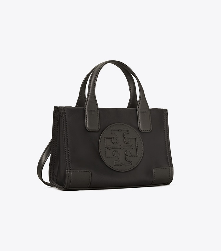 Tory Burch designer クロスボディバッグ エラ マイクロ トート in Black angle