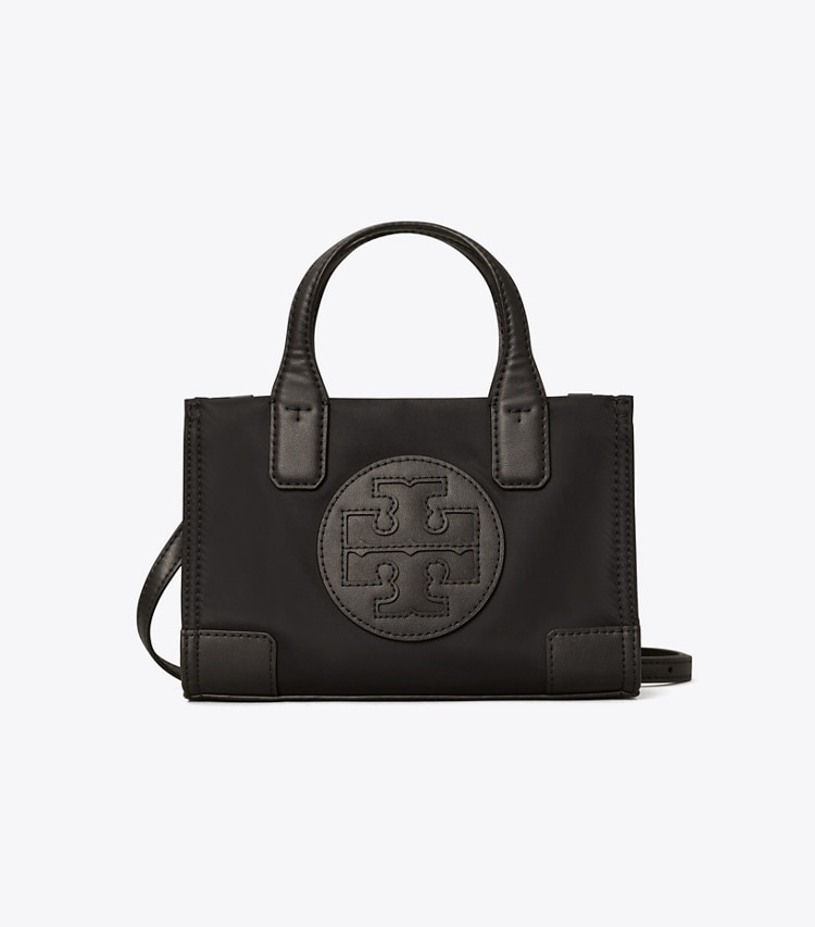 Tory Burch designer クロスボディバッグ エラ マイクロ トート in Black front