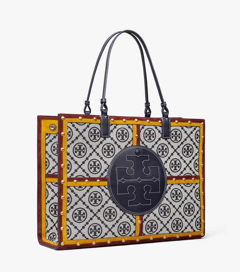 Ella Monogram Quadrant Tote: Women's Designer Tote Bags | Tory Burch