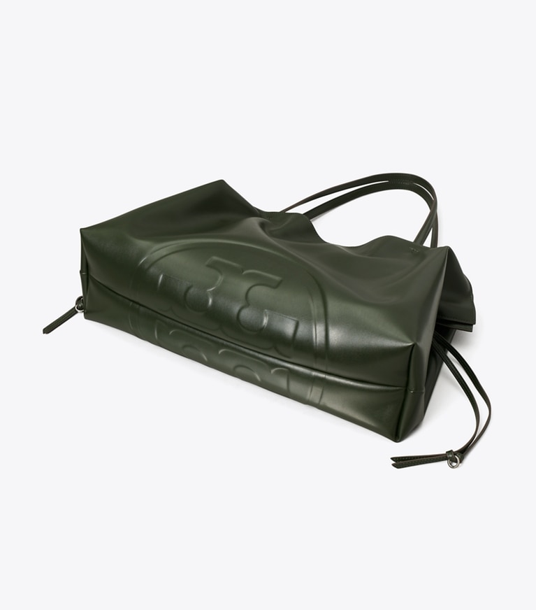 Tory Burch designer トートバッグ エラ natuura™ ドローストリング トートバッグ in Pine Tree additional