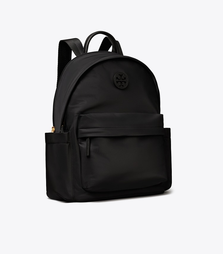 Tory Burch designer バックパック ナイロン バックパック in Black angle