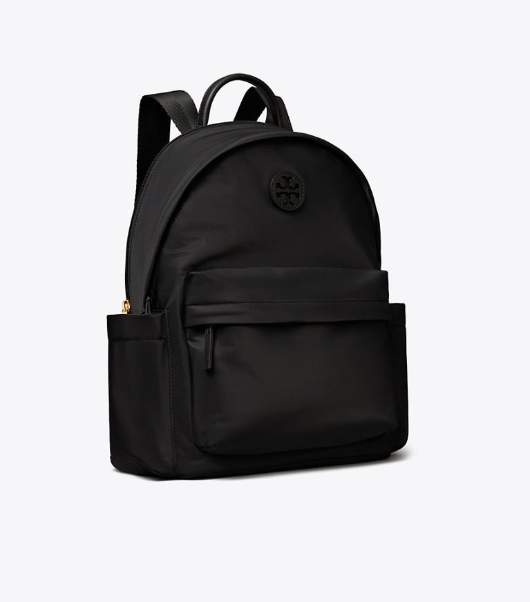 Tory Burch designer バックパック ナイロン バックパック in Black angle
