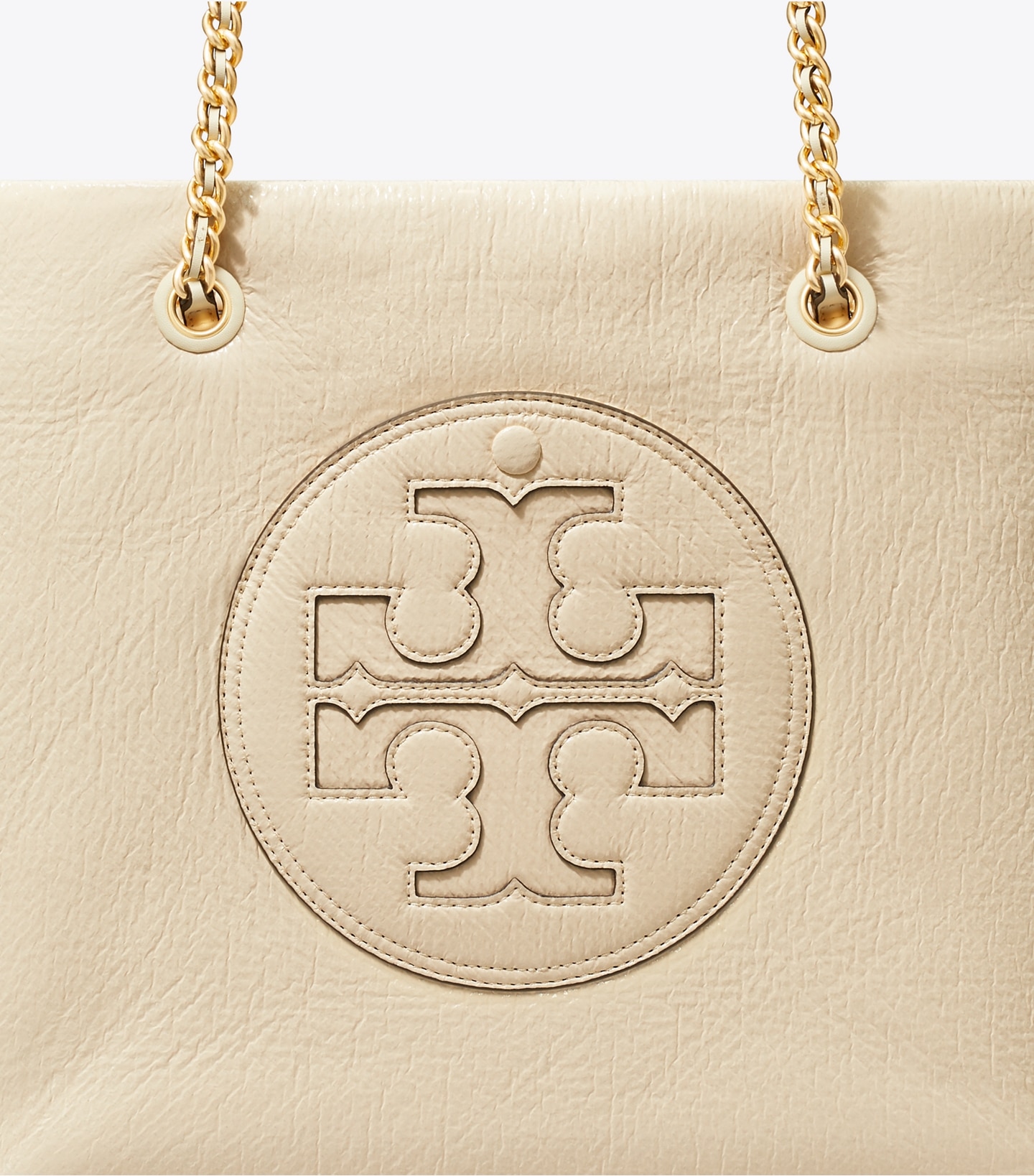 Ella Patent Chain Tote