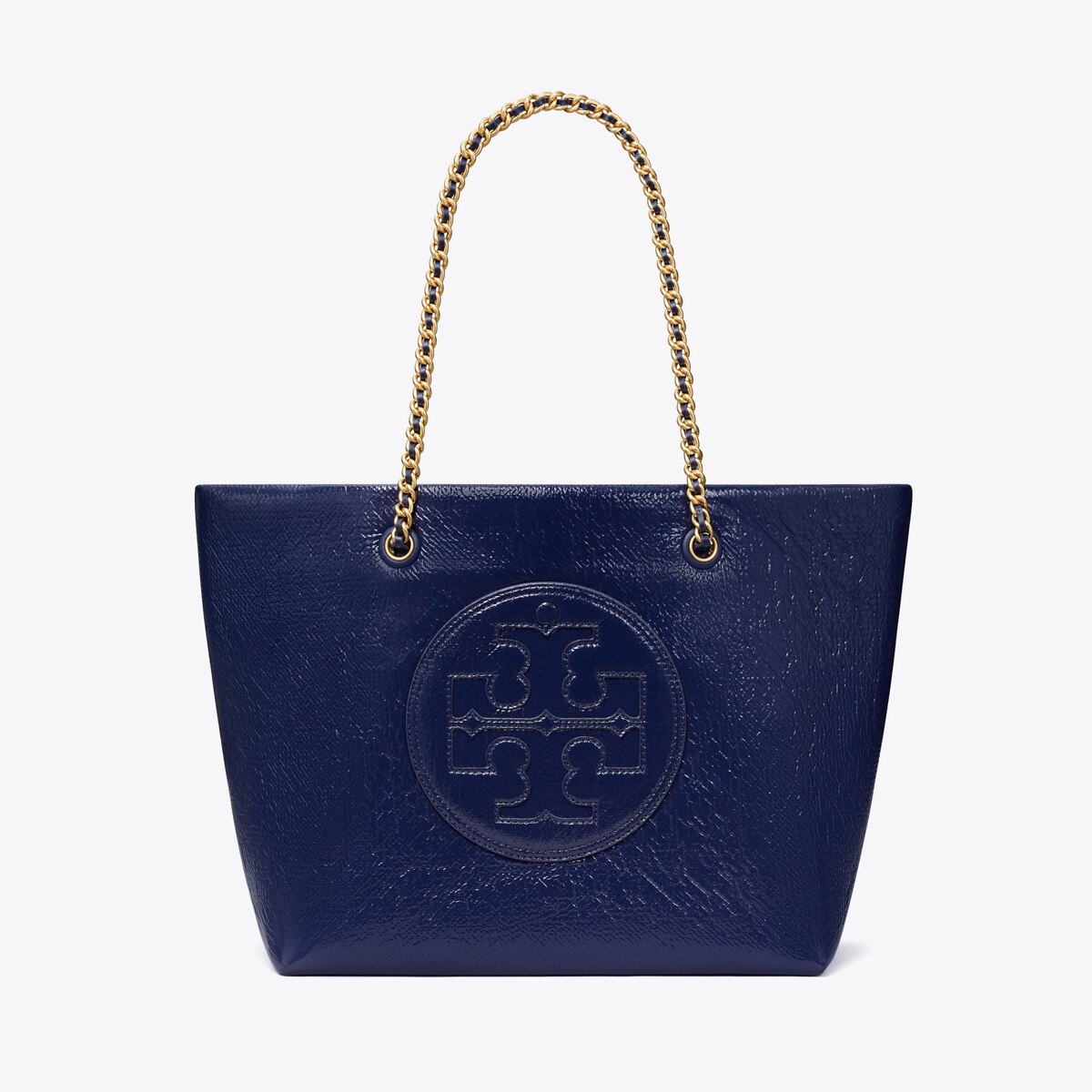 Ella Patent Chain Tote Women s Designer Tote Bags Tory Burch