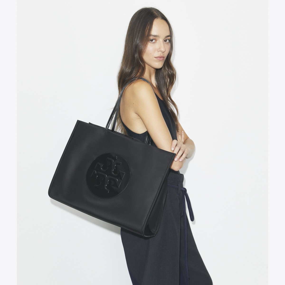 Ella Patent Tote: Women's Designer Tote Bags | Tory Burch