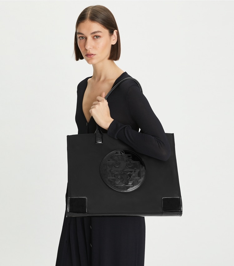 Ella Patent Tote Bag: Women's Designer Tote Bags | Tory Burch