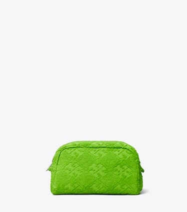 Tory Burch designer Ella Pouch aus Terry in Bright Fern front