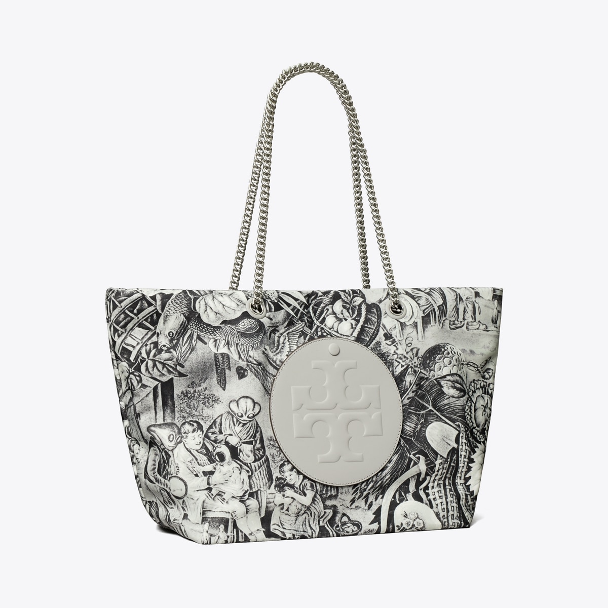 【Tory Burch】Ella Printed Tote Bag ◆国内発送◆ Ella Printed Tote: Women's Designer Tote Bags | Tory Burch