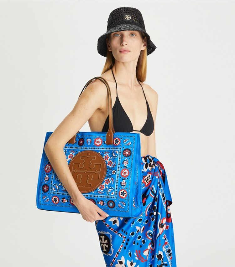 Ella Printed Tote Women's Handbags Tote Bags Tory Burch UK