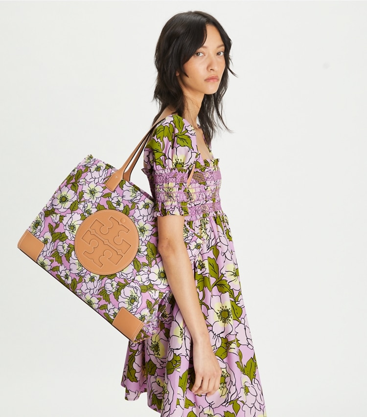 Tory Burch Ella Floral Recycled Polyester Tote