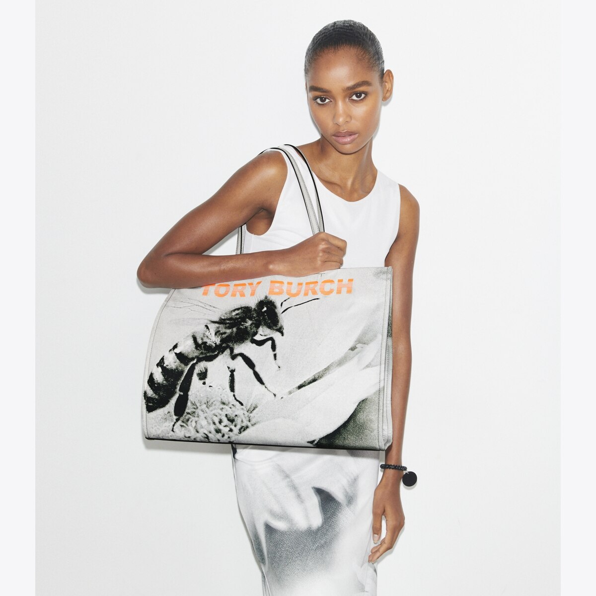 Ella Printed Tote: Women's Designer Tote Bags | Tory Burch