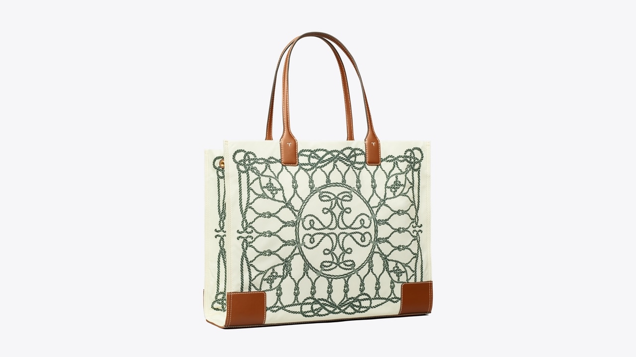 Ella Printed Tote: Women's Designer Tote Bags | Tory Burch