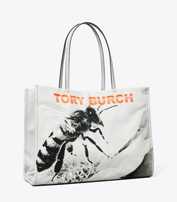 Tory Burch ストロー トートバッグ ナチュラルシルバー✨ ストロー トートバッグ: レディース トートバッグ | Tory Burch JP