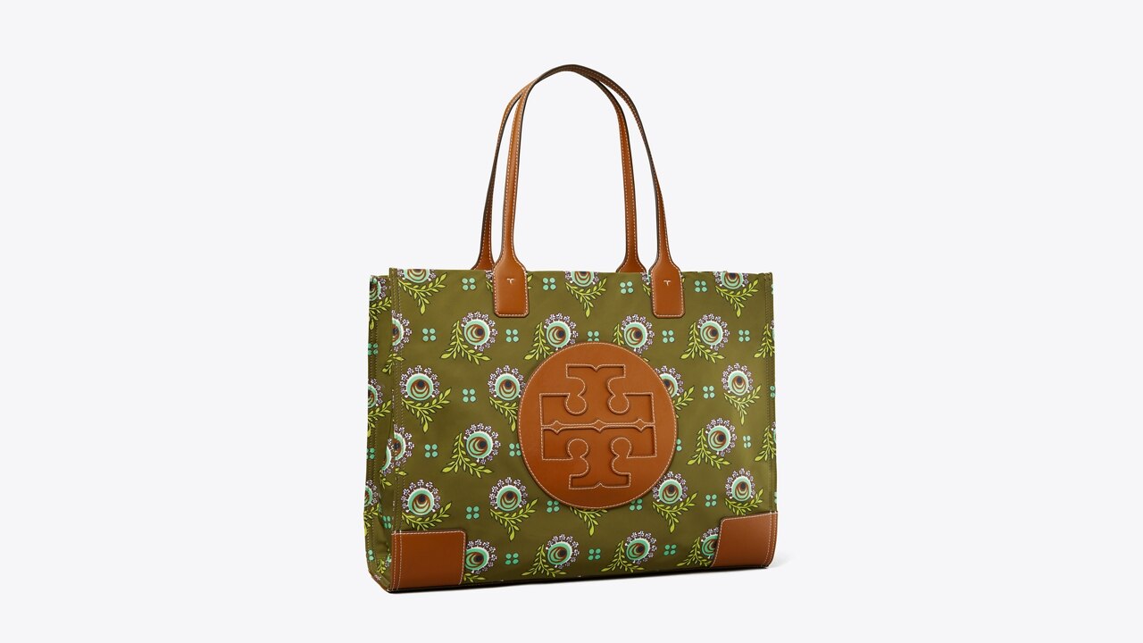 Ella Printed Tote: Women's Designer Tote Bags | Tory Burch