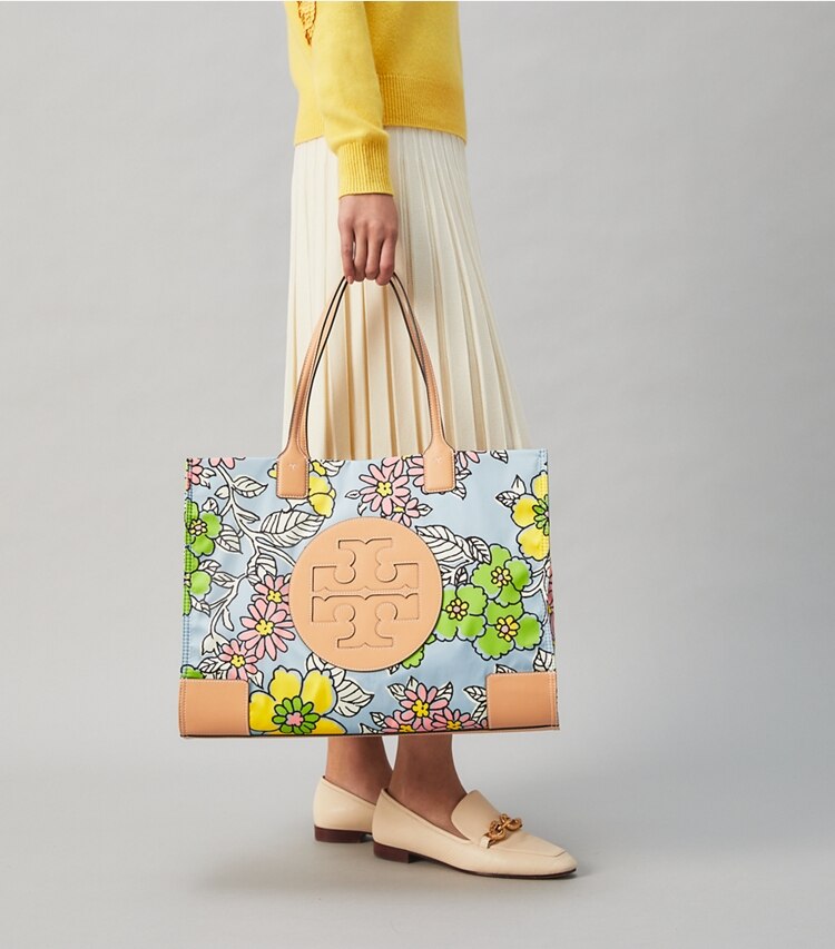 Ella Printed Tote Bag: Women's Designer Tote Bags | Tory Burch